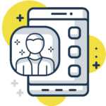 Utilisateur Mobile Responsive Communication Digital