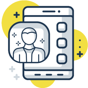 Utilisateur Mobile Responsive Communication Digital